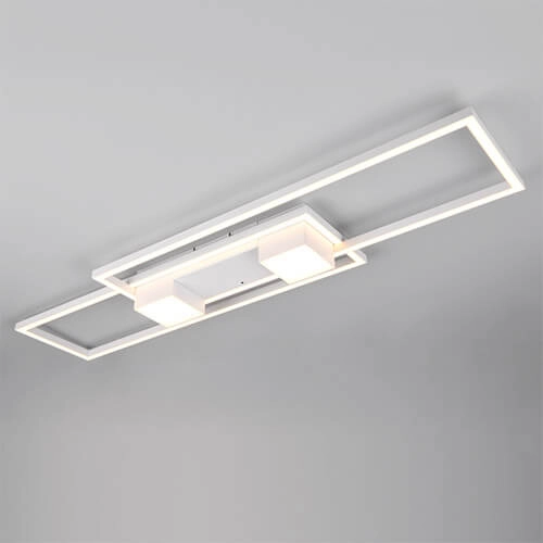 LED-Deckenleuchte 100x28 Albany Weiß Trio 4017807610277