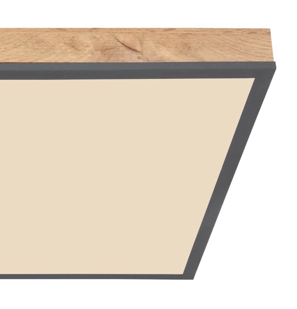 Dimmbare LED-Deckenleuchte Doro 45x45cm Globo 9007371422760
