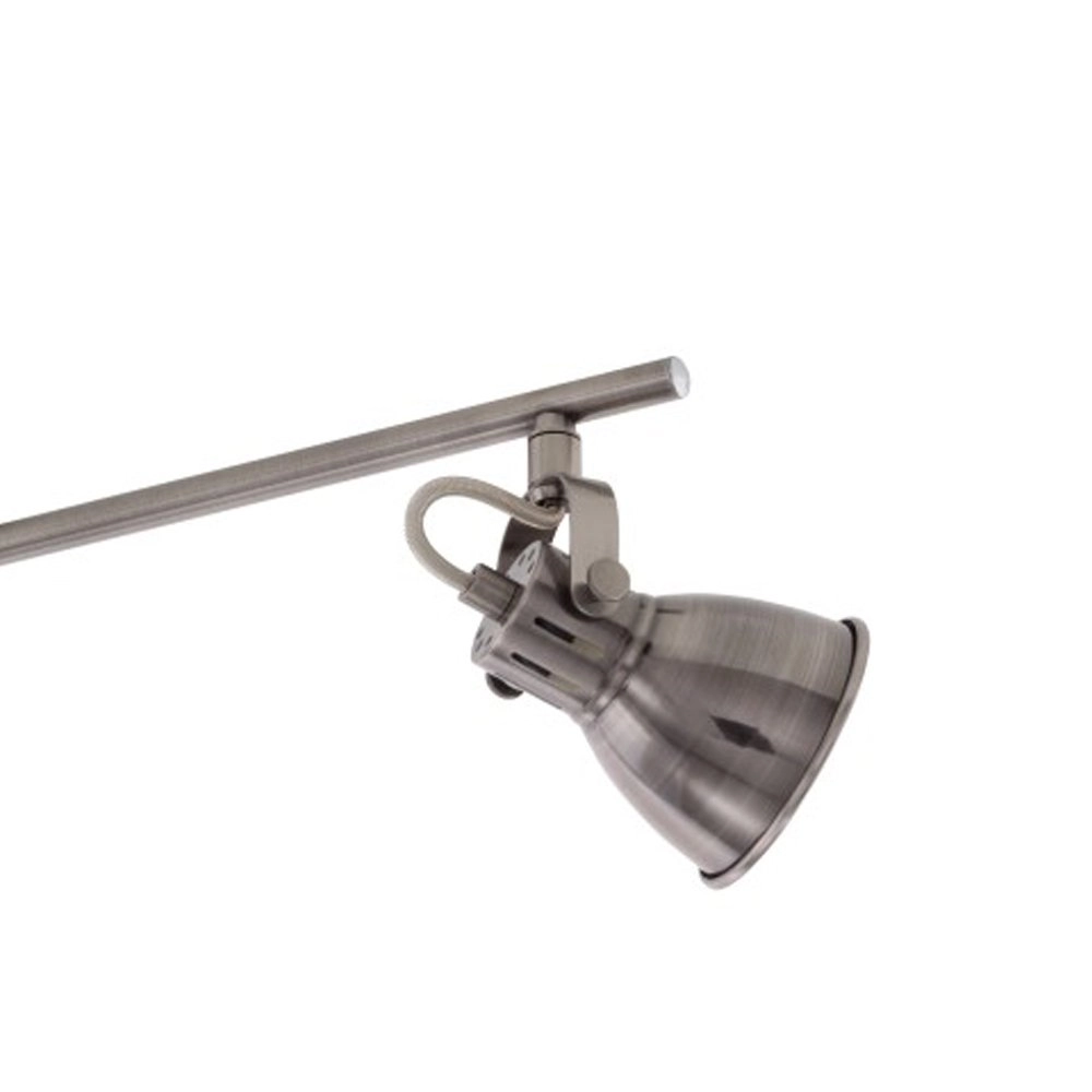 LED-Deckenlampe Seras 3-Licht-Nickel mit Sahne Eglo 9002759965549
