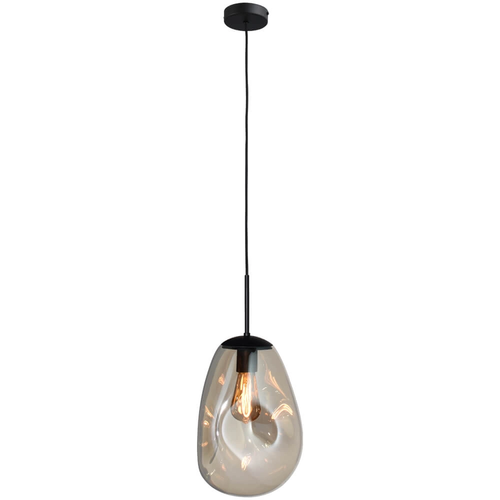 Hängelampe Lava 1x Goldglas Ø 22,5cm Masterlight 8718121285948