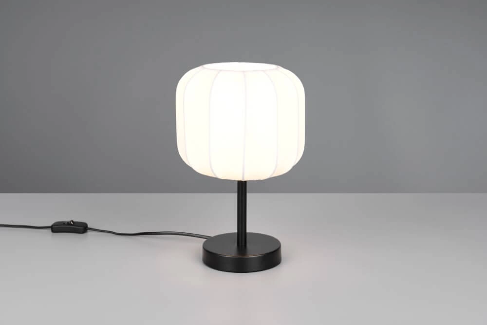 Weiße Design-Tischleuchte Madleine Ø 20cm Trio 4017807638233