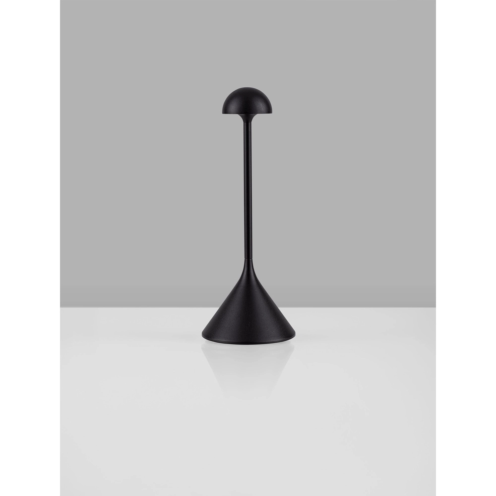 Tischlampe Dalt schwarz wiederaufladbar mit USB Lyora 5212017477026