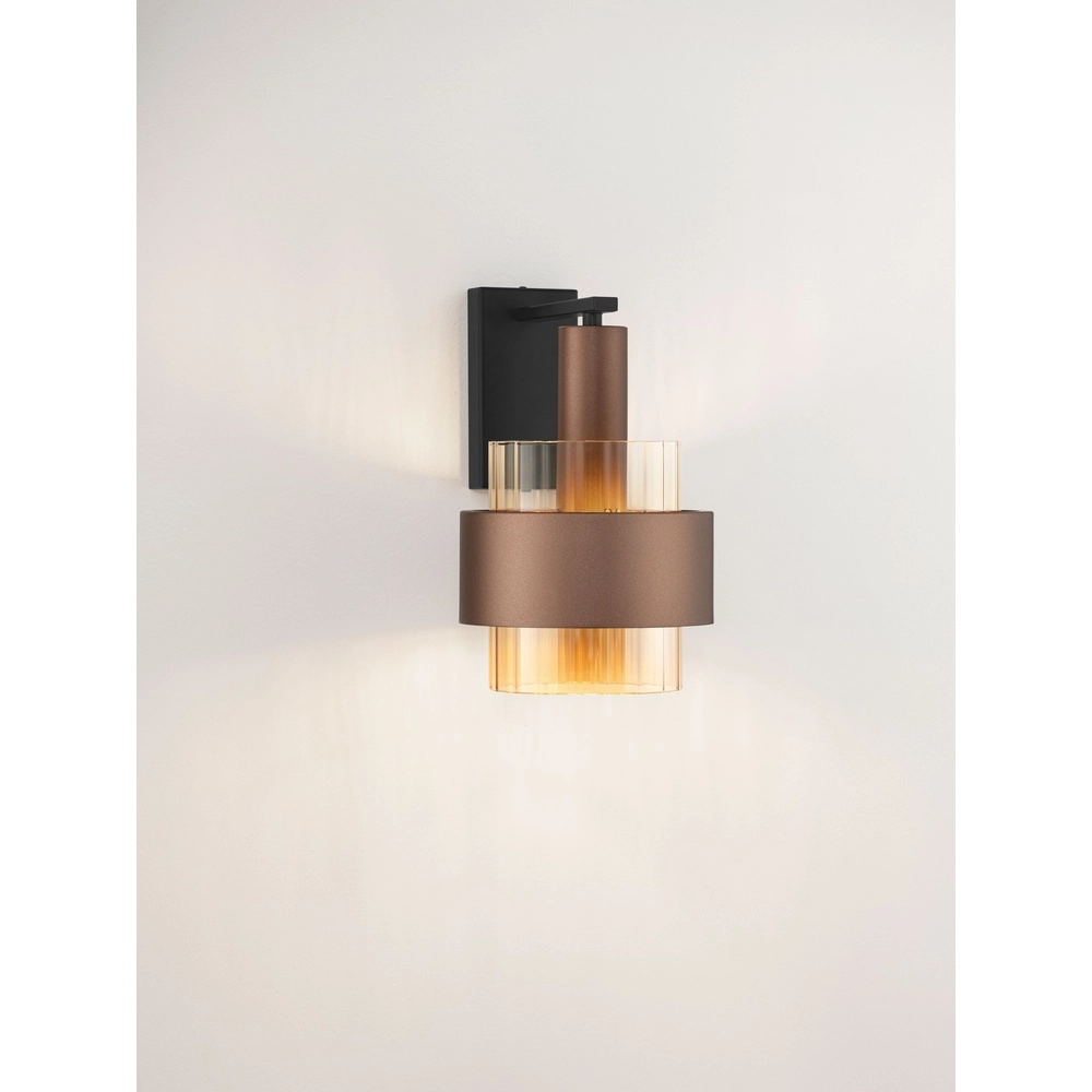 Moderne Wandlampe Serena Kaffeebraun Lyora 5212063501201