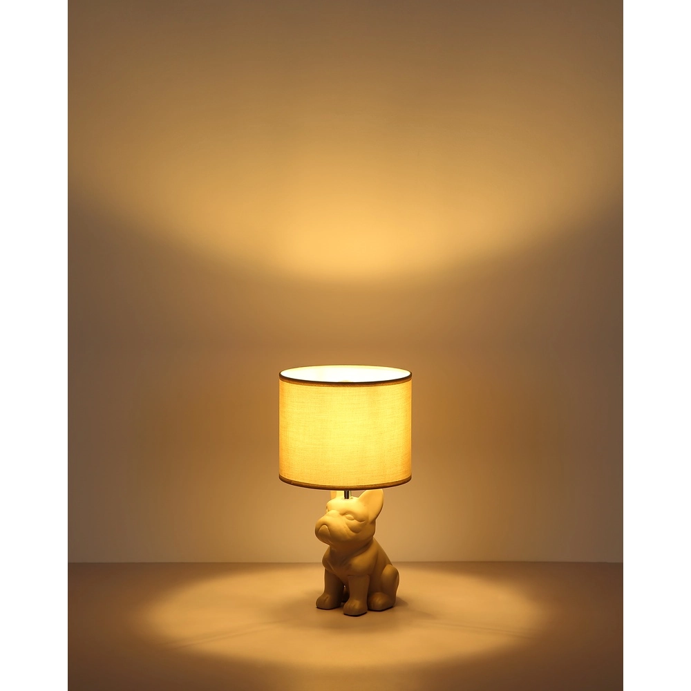Tischlampe Dogo sandbraun Globo 9007371578672