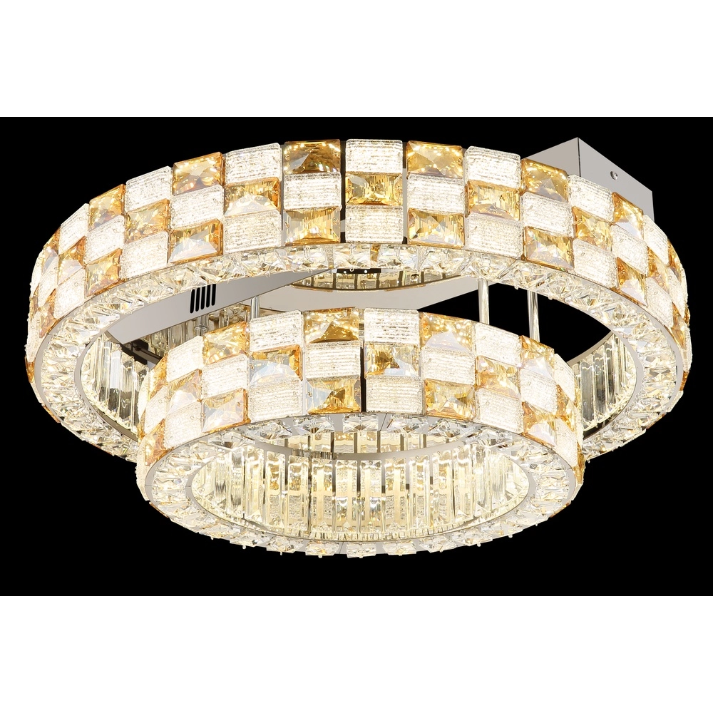 Deckenlampe Lidia Ø 61cm Chrom Globo 9007371583096