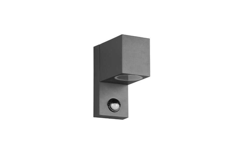 Quadratischer Downlighter Roya mit Sensor