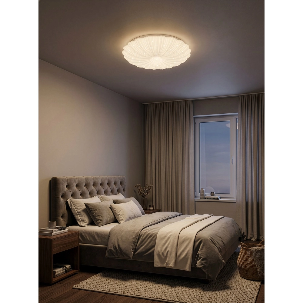 Deckenlampe Hilo weißer Ø 29 cm Trio 4017807704051