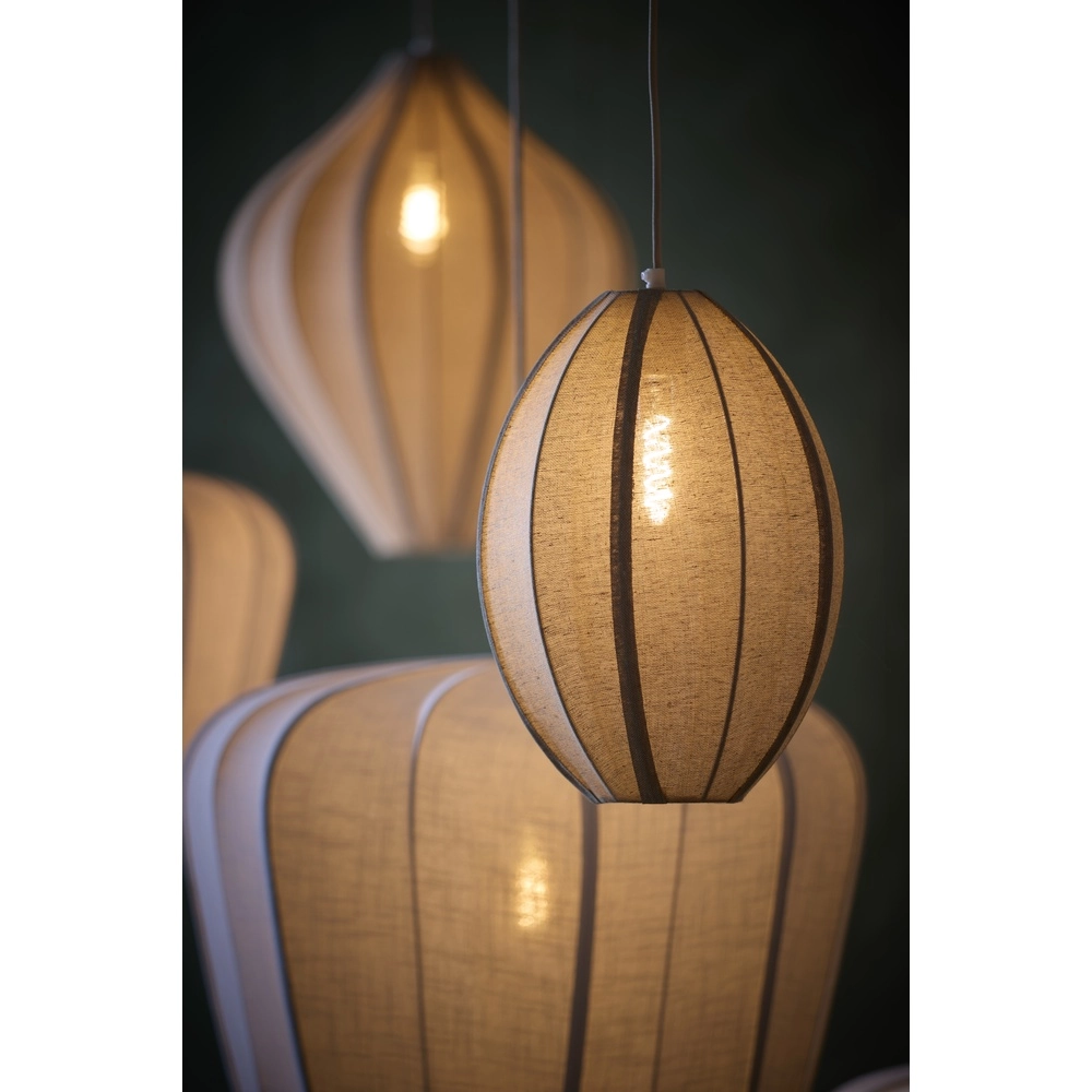 Japandi-Pendellampe Milatos Ø 28,5 cm - 1x E27 Light & Living 8717807743079