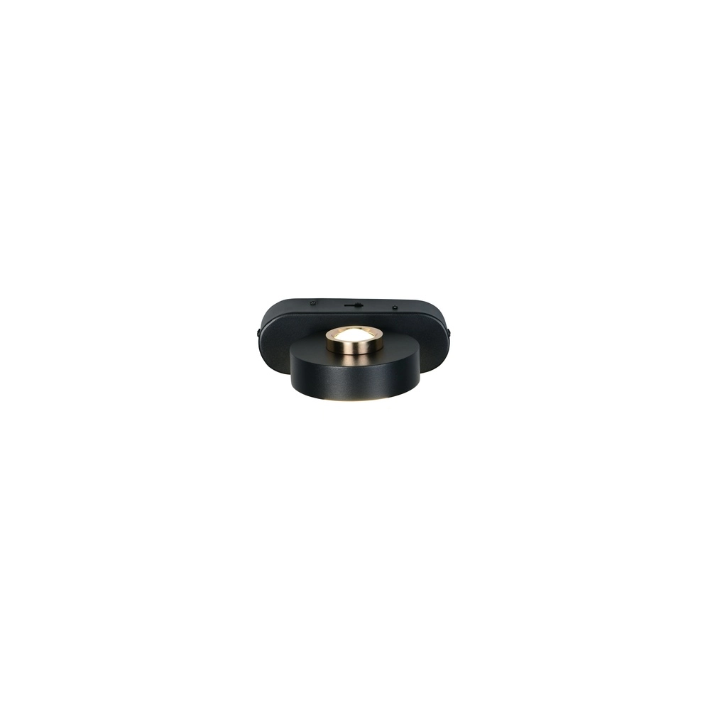 Wandlampe Arpino Schwarz 15 cm Trio 4017807683639