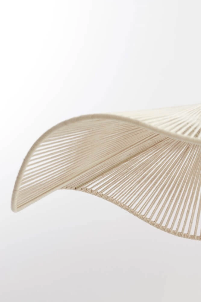 Cremefarbene Pendelleuchte Rafa japandi Ø 50cm Light & Living 8717807702069