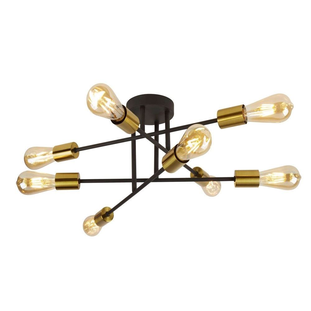 Deckenleuchte Armstrong Spider 8-Licht Searchlight 5053423137575