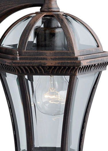 Wandleuchte Capri Down braunbraun Searchlight 5013874335463