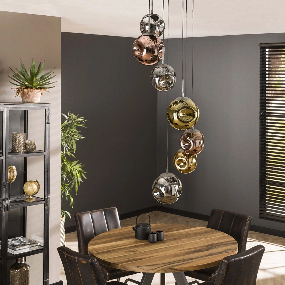 Vide Pendellampe Stellar 7 Glaskugeln Lyora 8716803511699