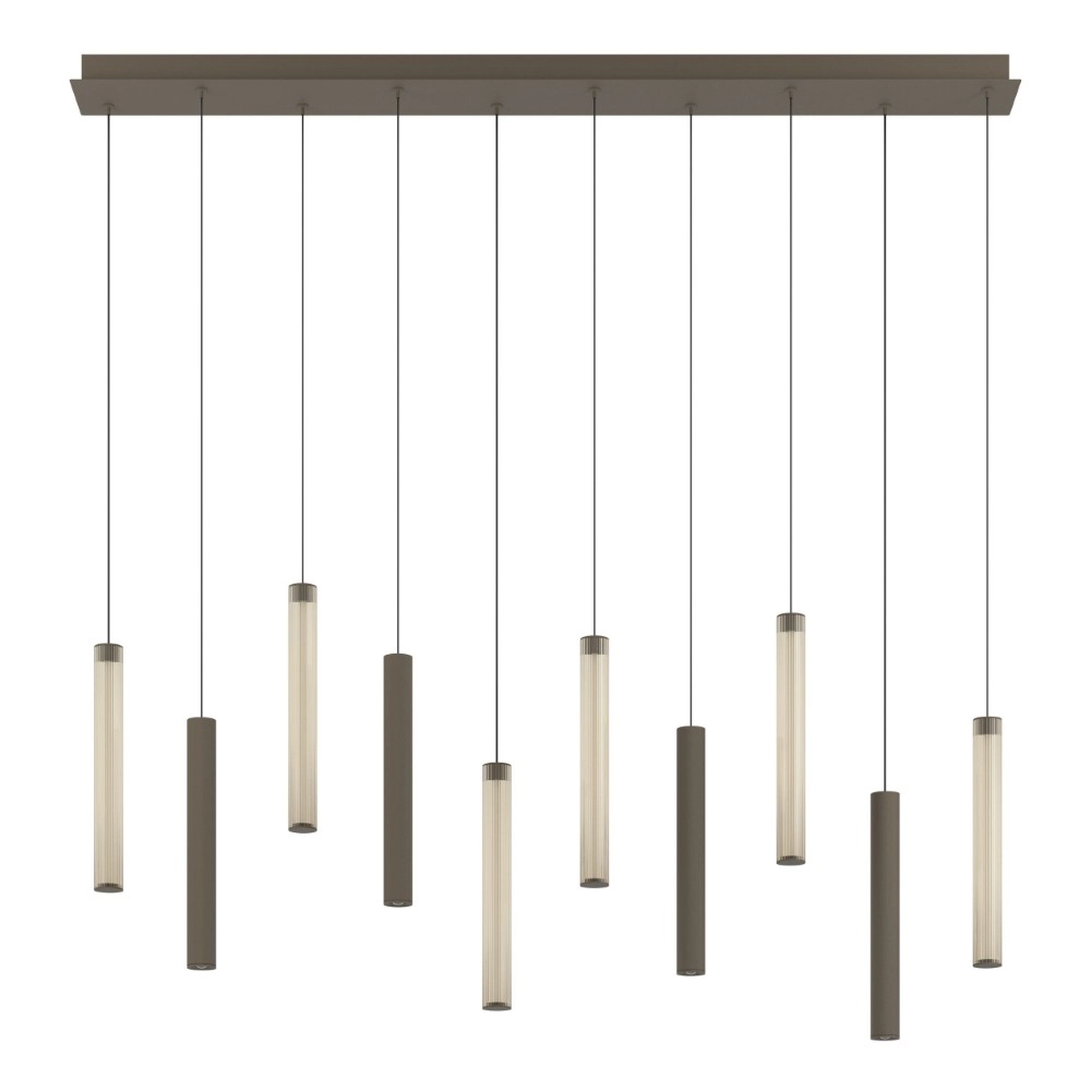 Design-Pendellampe Clares 10-Licht Bronze Stars of Light 9008606408726
