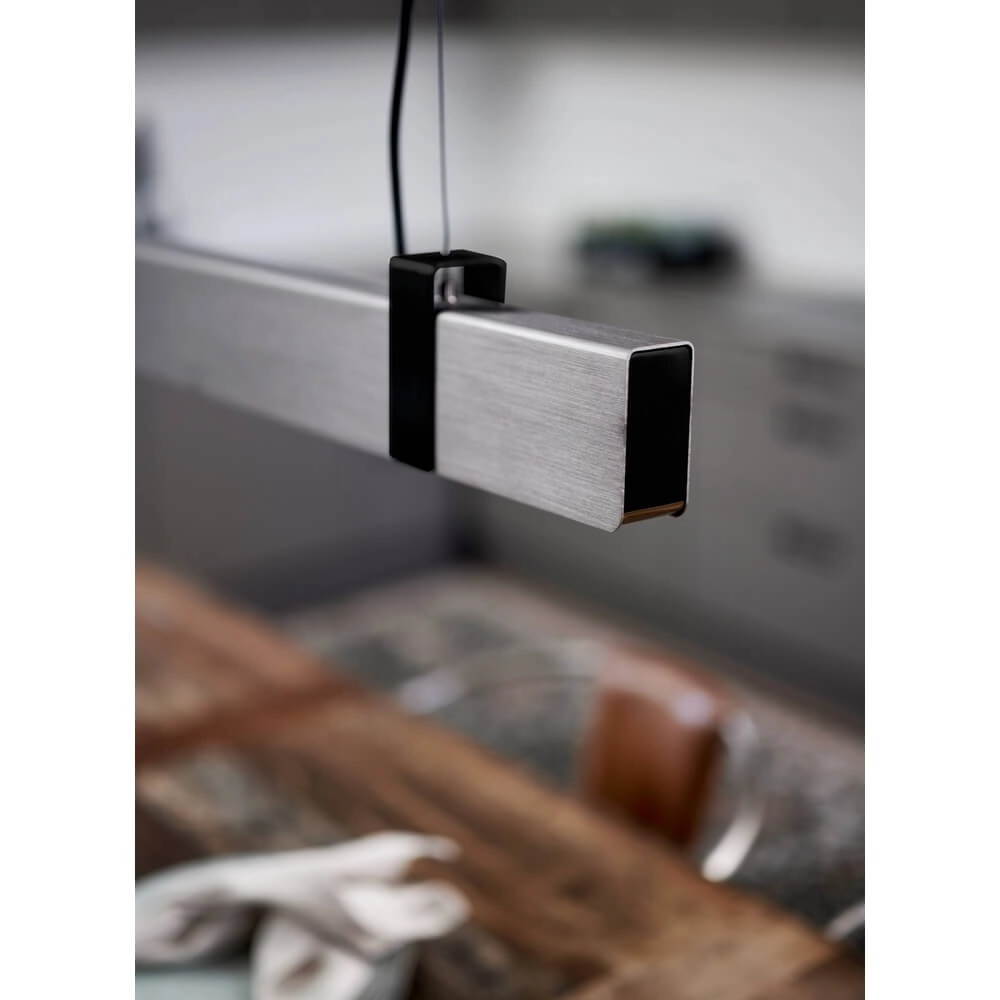 Design-Pendelleuchte Lilt gebürstetes Metall Nordlux 5704924011580