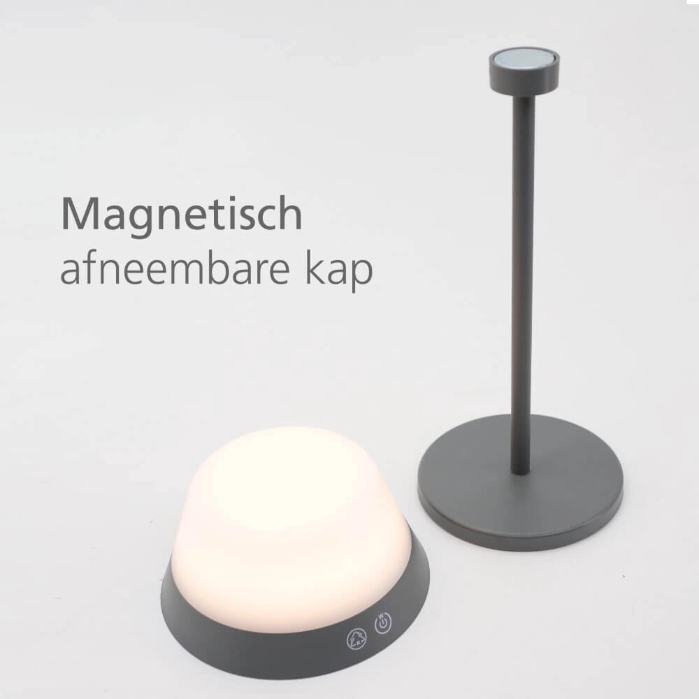 Tischlampe Meggiano Design grau Eglo 9008606297696