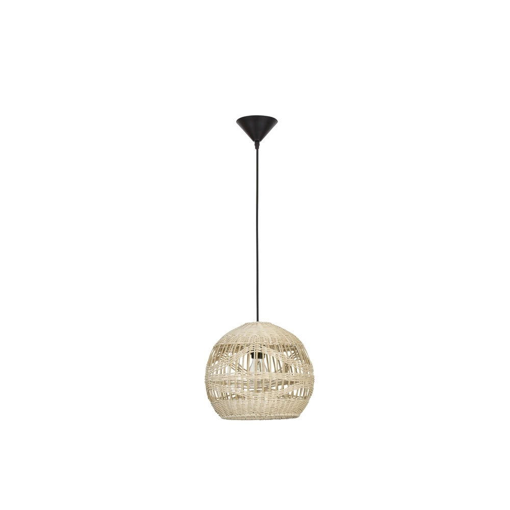 Rattan Pendelleuchte Marlo Kugel Ø 30cm Lyora 5212017438829