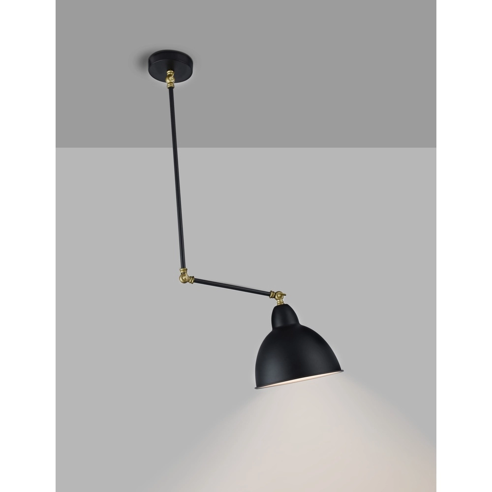 Deckenlampe Virgo schwarz Lyora 5212017420732