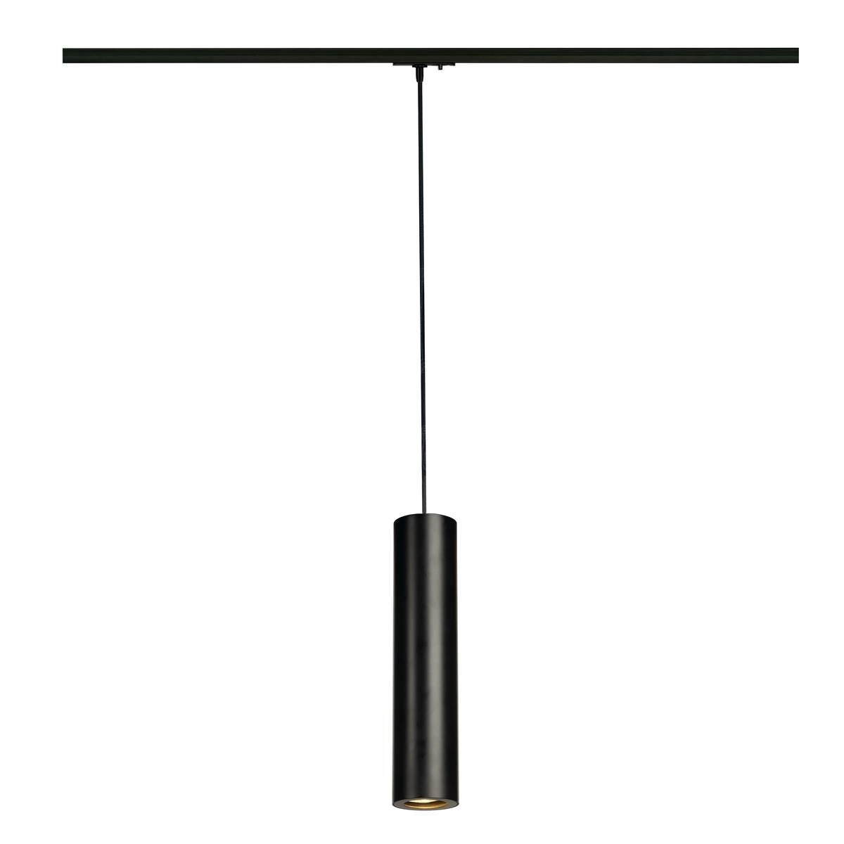 Schwarze Schienenlampe Enola_B Pd-1 1 Phase