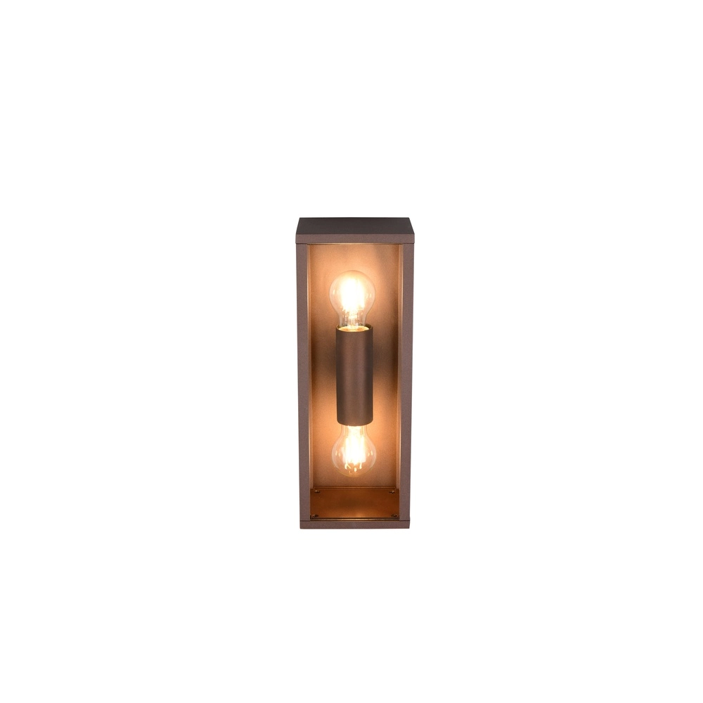 Moderne Wandlampe Garonne M rostbraun Trio 4017807687392