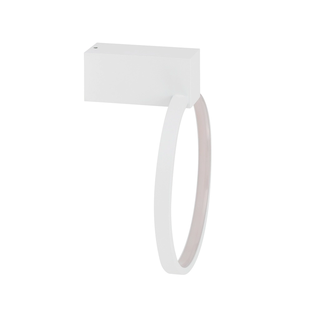 Design-Wandlampe Circolo Led weißer Ø 18 cm Lyora 5903139116015