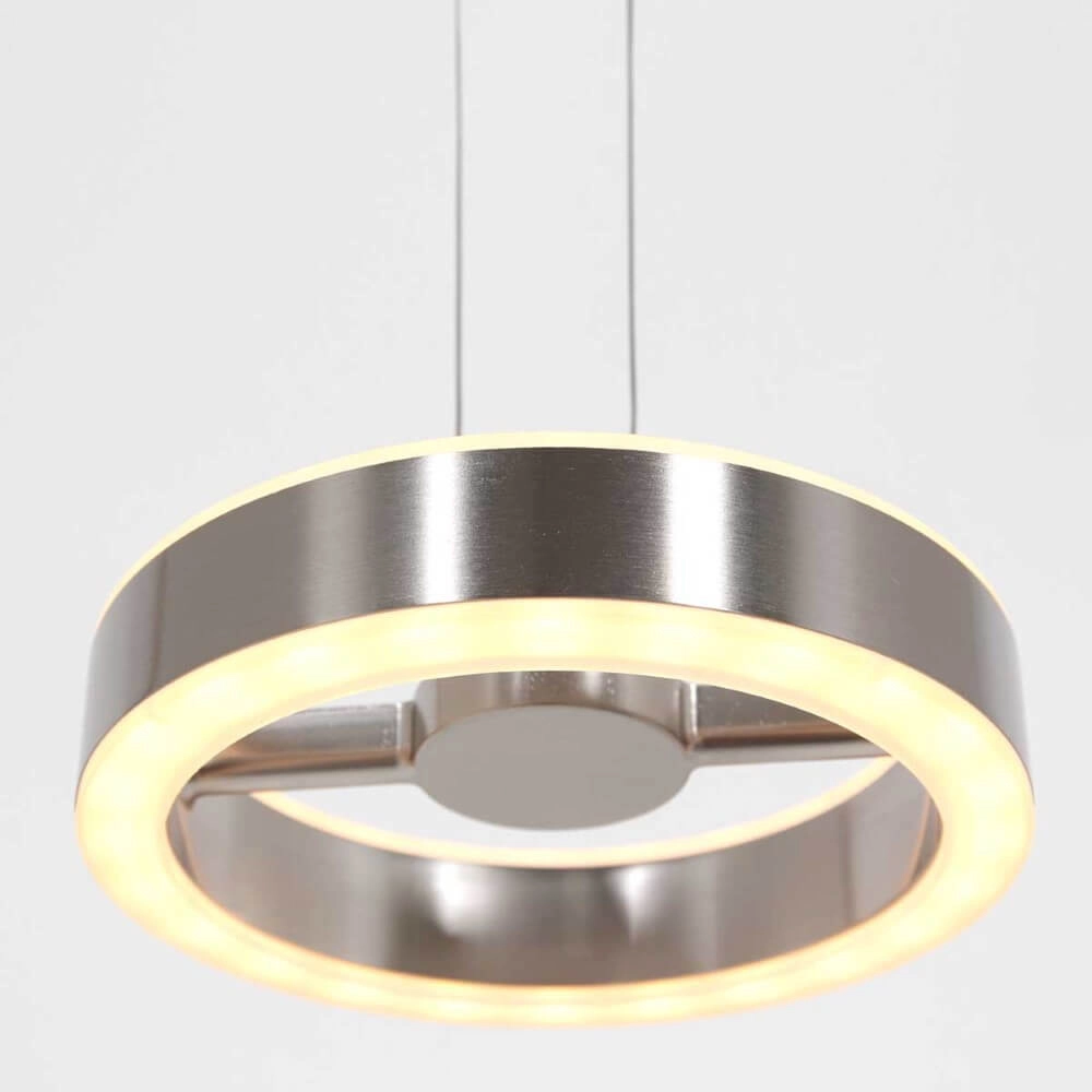 Schlanke LED-Hängelampe Piola Edelstahl Steinhauer 8712746167306