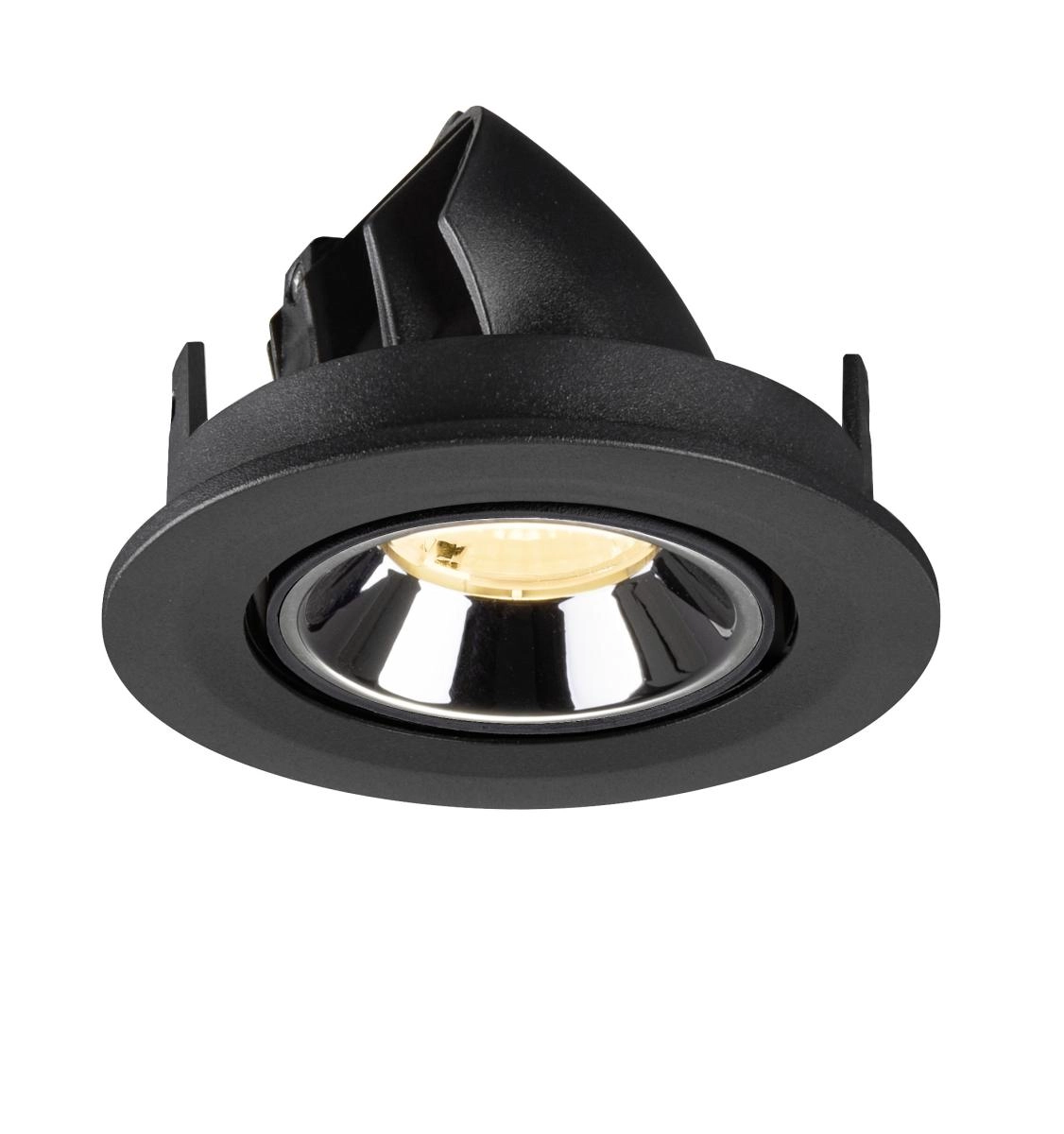 Einbau-Strahler Numinos Gimble S schwarz/chrom 3000K - 40gr SLV 4024163313520
