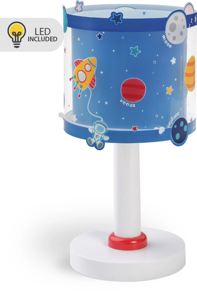 Tischlampe Planets Blau für Kinderzimmer Dalber 8420406002231