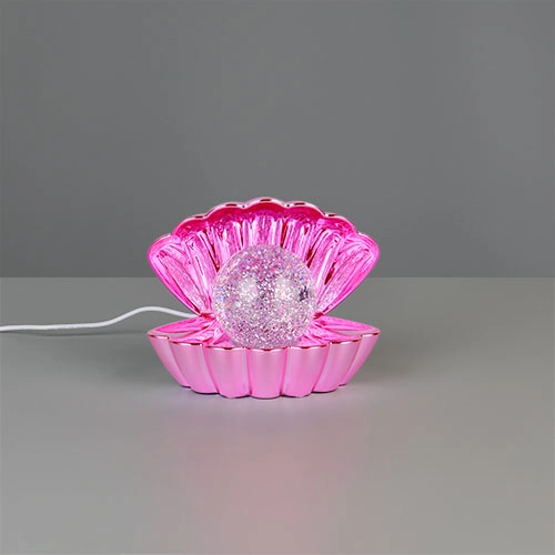 Tischlampe Shelly Shell Pink Trio 4017807682014