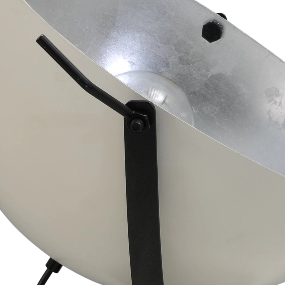 Wandlampe Larino 40 schwarz mit weiß Masterlight 8718121236759