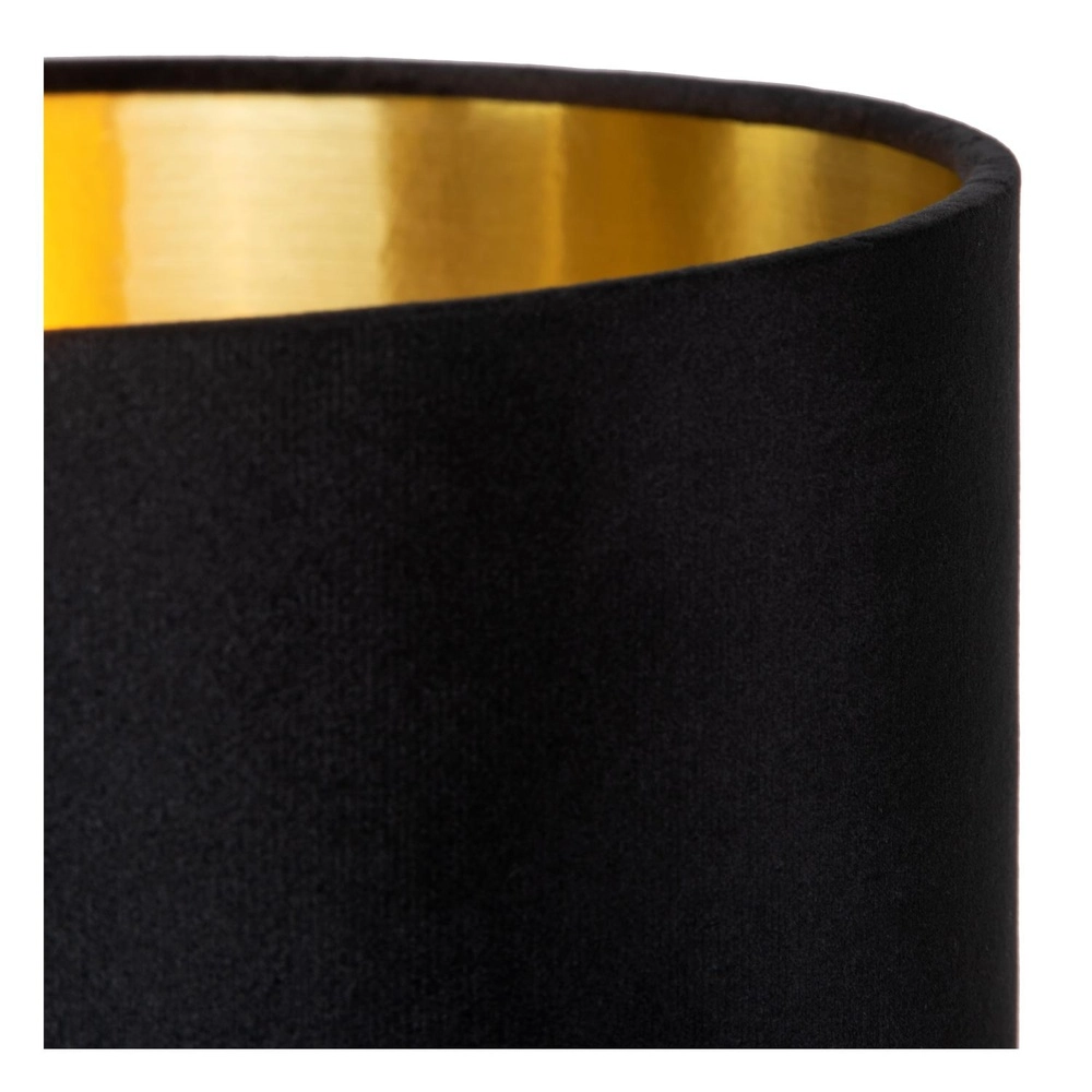 Schwarze Tischlampe Esterad Ø 24 cm Lucide 5411212105936