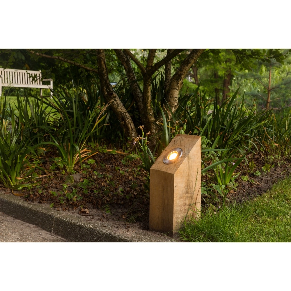 Holz-Uplighter Sotto Rustikale Kastanie – 40 cm – 2700.000 km Timberlab 8716803514171