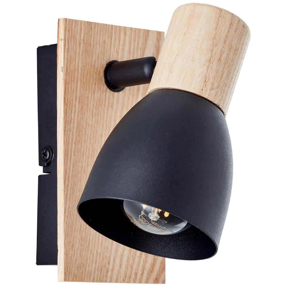 Wandlampe Daintree Schwarz Brilliant 4004353408663
