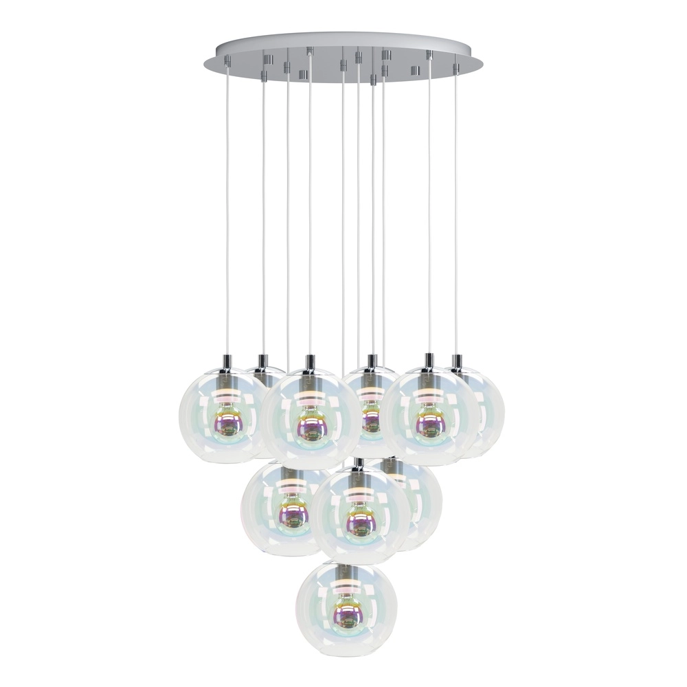 Pendelleuchte Ariscani 2 10-flammig verchromt Eglo 9008606358113