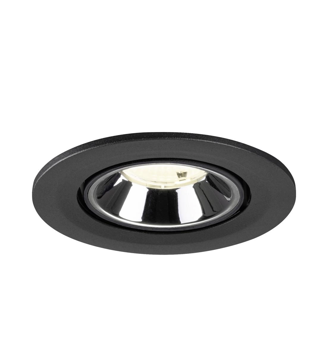 Einbau-Strahler Numinos Gimble S schwarz/chrom 4000K - 55gr SLV 4024163313315