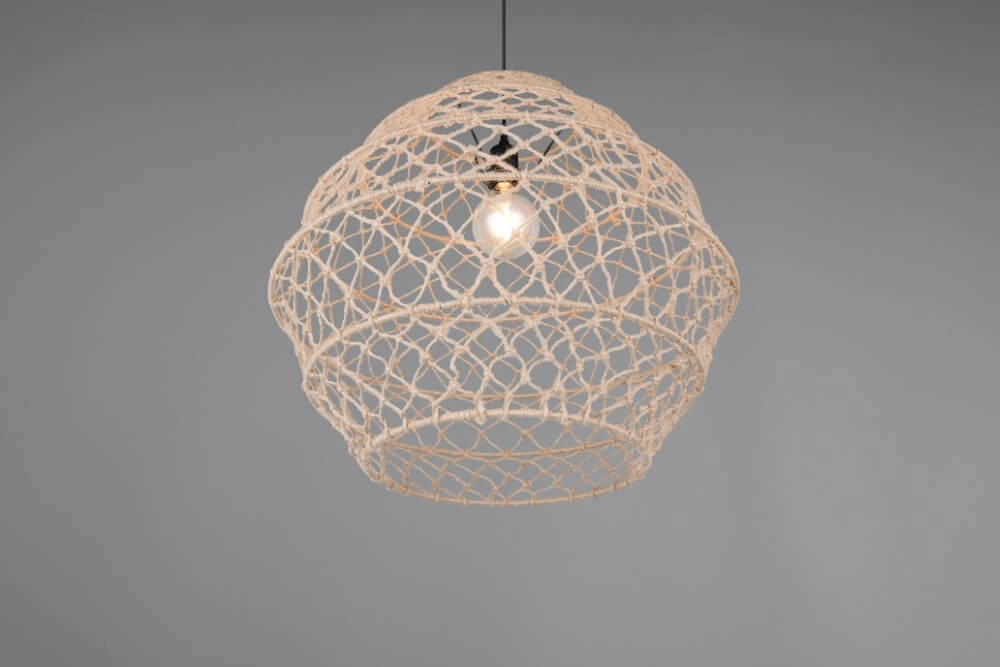 Rattan Pendelleuchte Hive Ø 60cm Trio 4017807637199