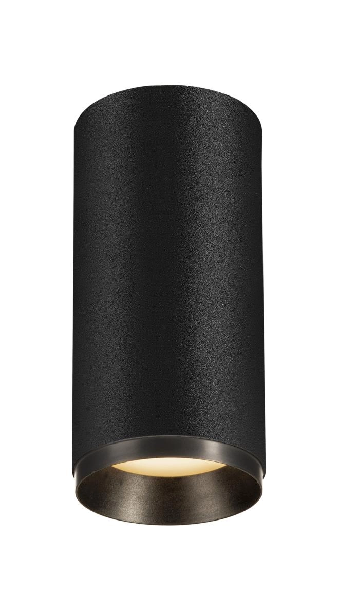Aufbauspot Numinos M Dali Zylinder schwarz 3000K - 24gr SLV 4024163246644