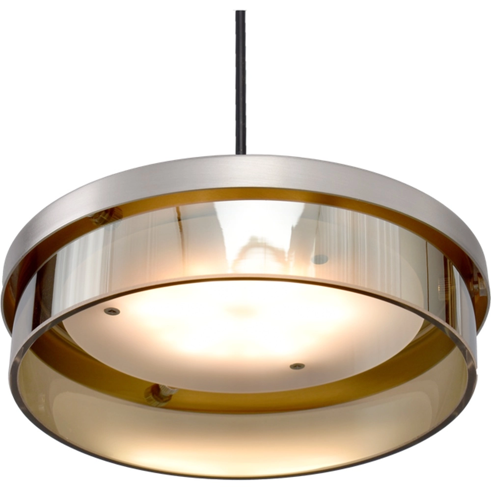 4-Licht Pendellampe Imperia 130 cm schwarz mit Nickel Masterlight 8718121359397