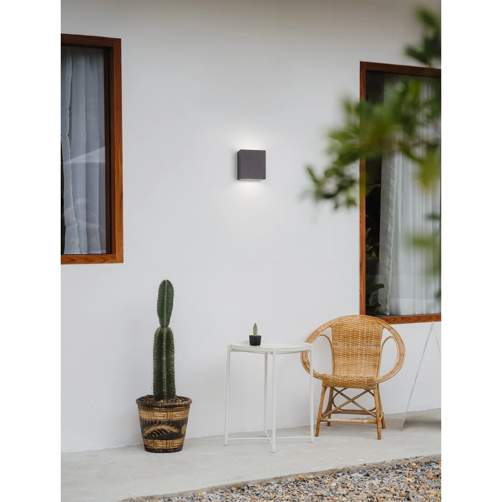 Wandleuchte Zaro anthrazit Lyora 5212017432803
