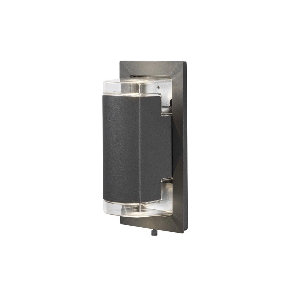 Wandspot Potenza 22cm Anthrazit KonstSmide 7318307987379