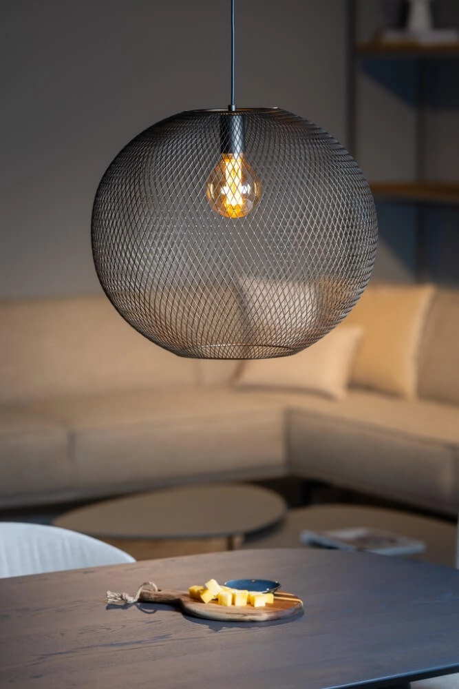 Braune Pendelleuchte Billie Ausführung Ø 40cm ETH 8720195308843