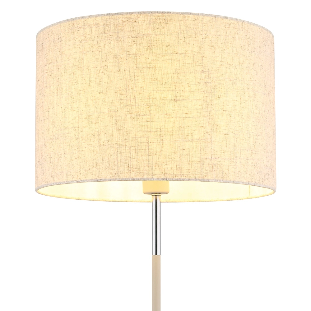 Stehlampe Deleon sandbraun Ø 40cm Globo 9007371572908