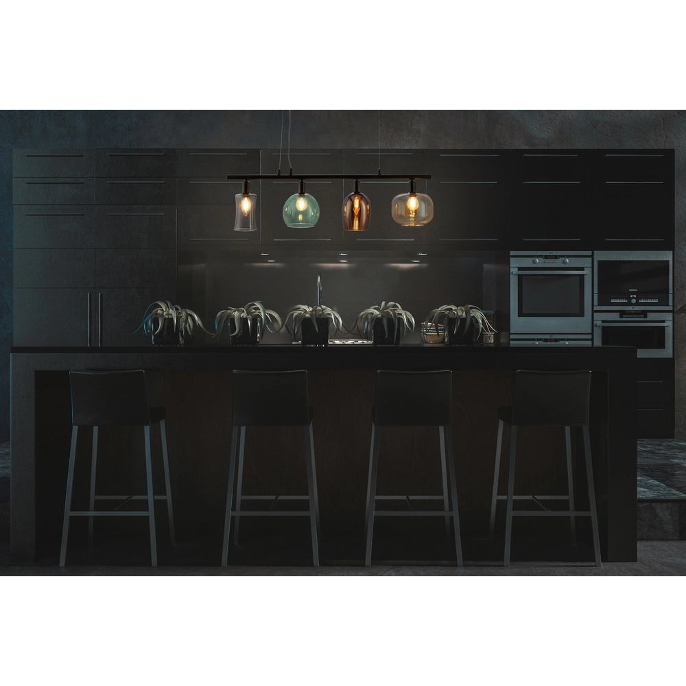 Design-Pendellampe Telesto 4-Licht Globo 4048194067566