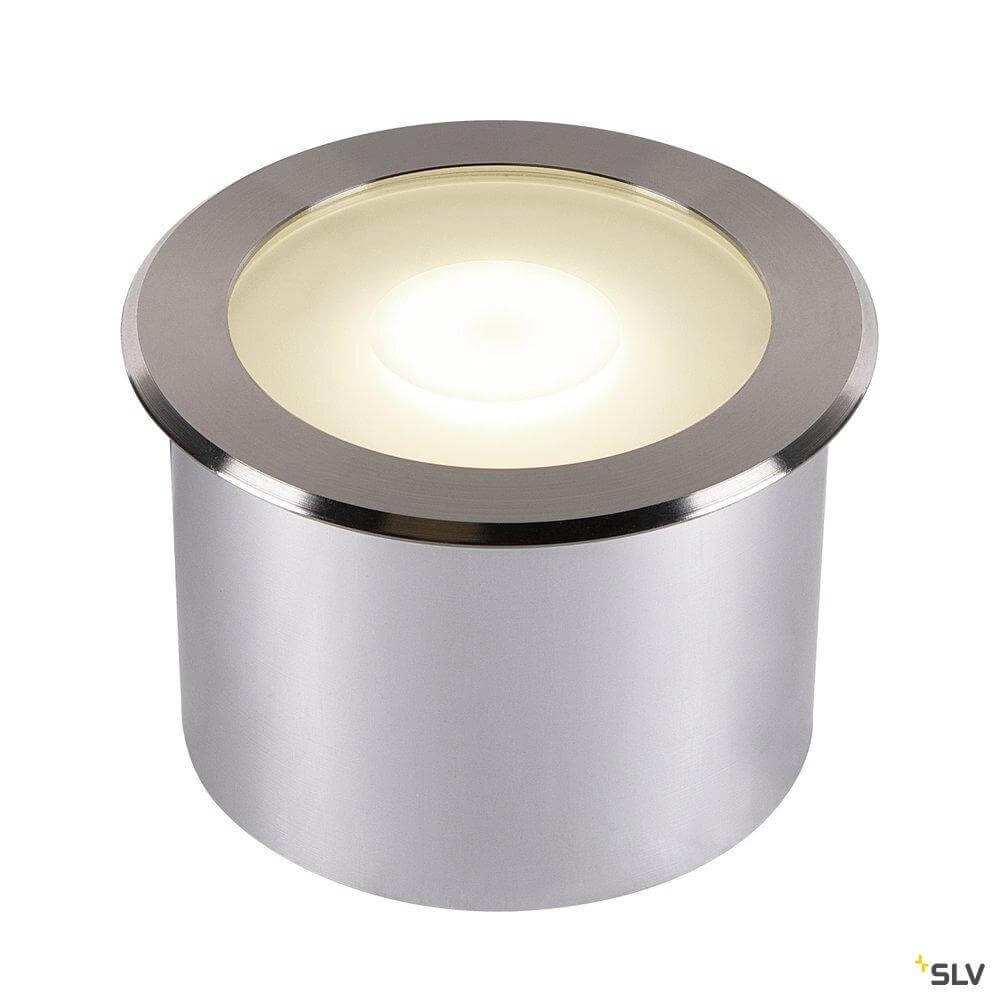 Großer LED-Bodenstrahler Dasar Flat warmweißes Licht