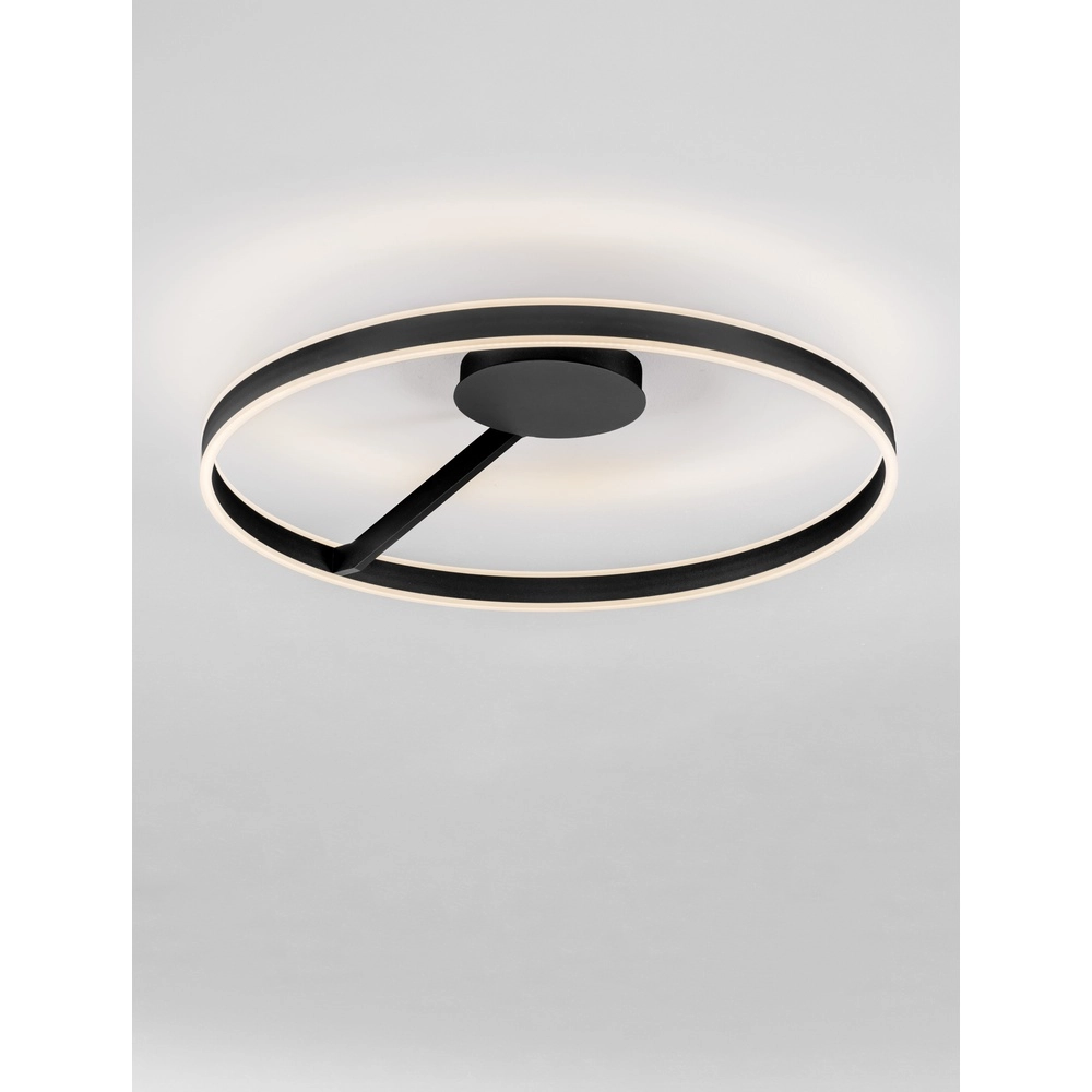 Deckenlampe Bianco schwarz Ø 80cm Lyora 5212017473851