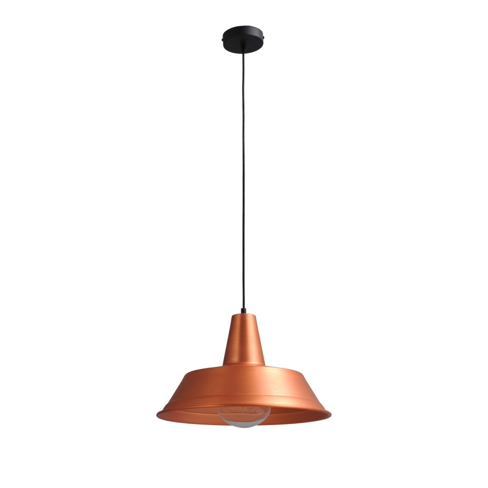 Retro Pendelleuchte rot kupfer Industria 35 Masterlight 8718121237664
