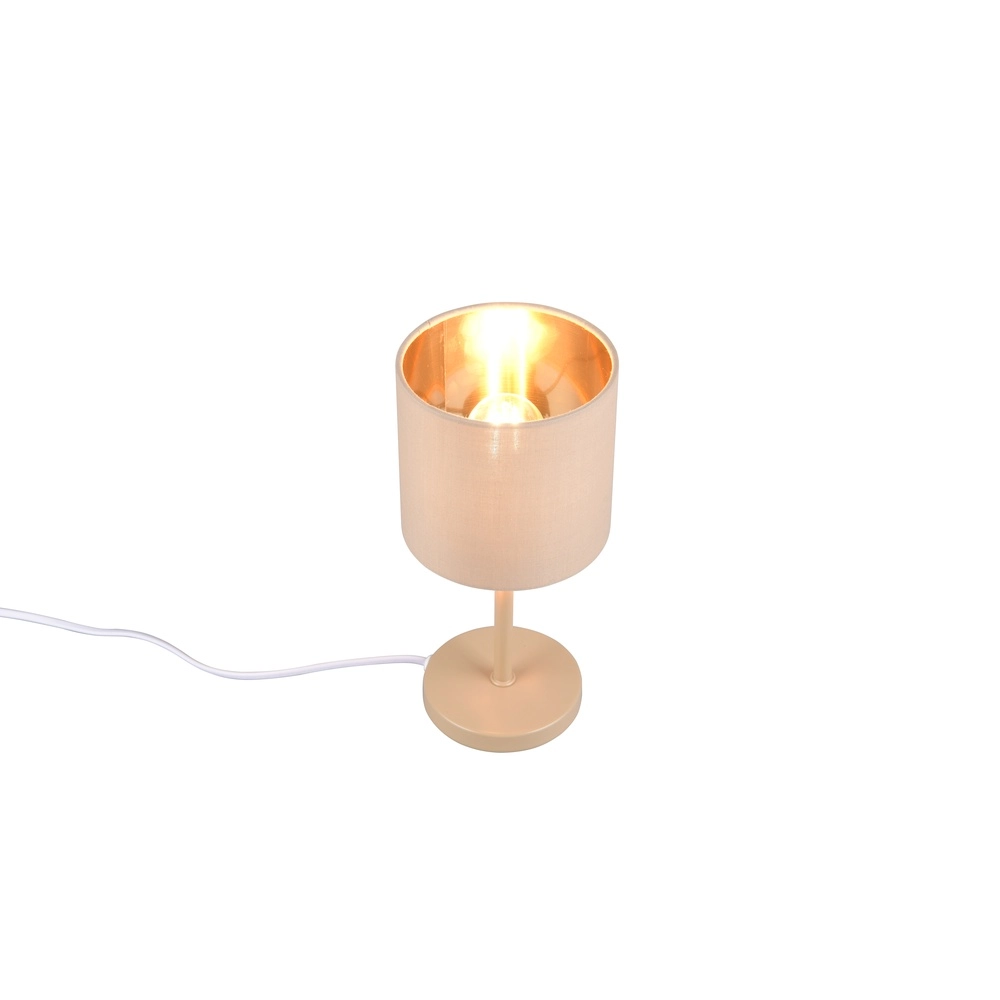 Tischlampe Tommy Sandbraun Trio 4017807724202