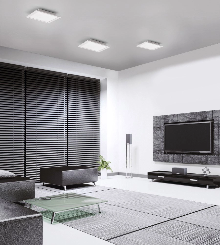 LED Deckenleuchte Flat 30cm weiß Just Light 4043689938499