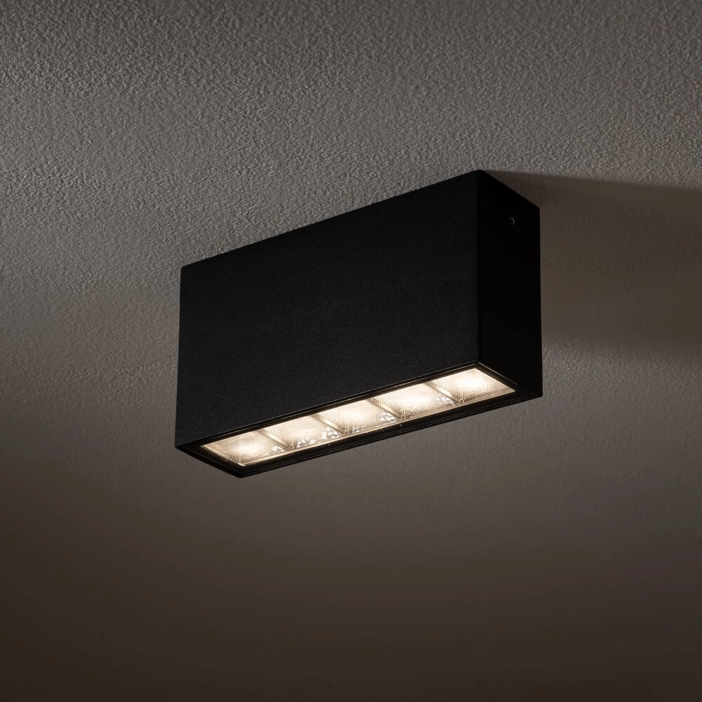Schwarze Deckenleuchte Pix schwarz Lyora 5903139113670