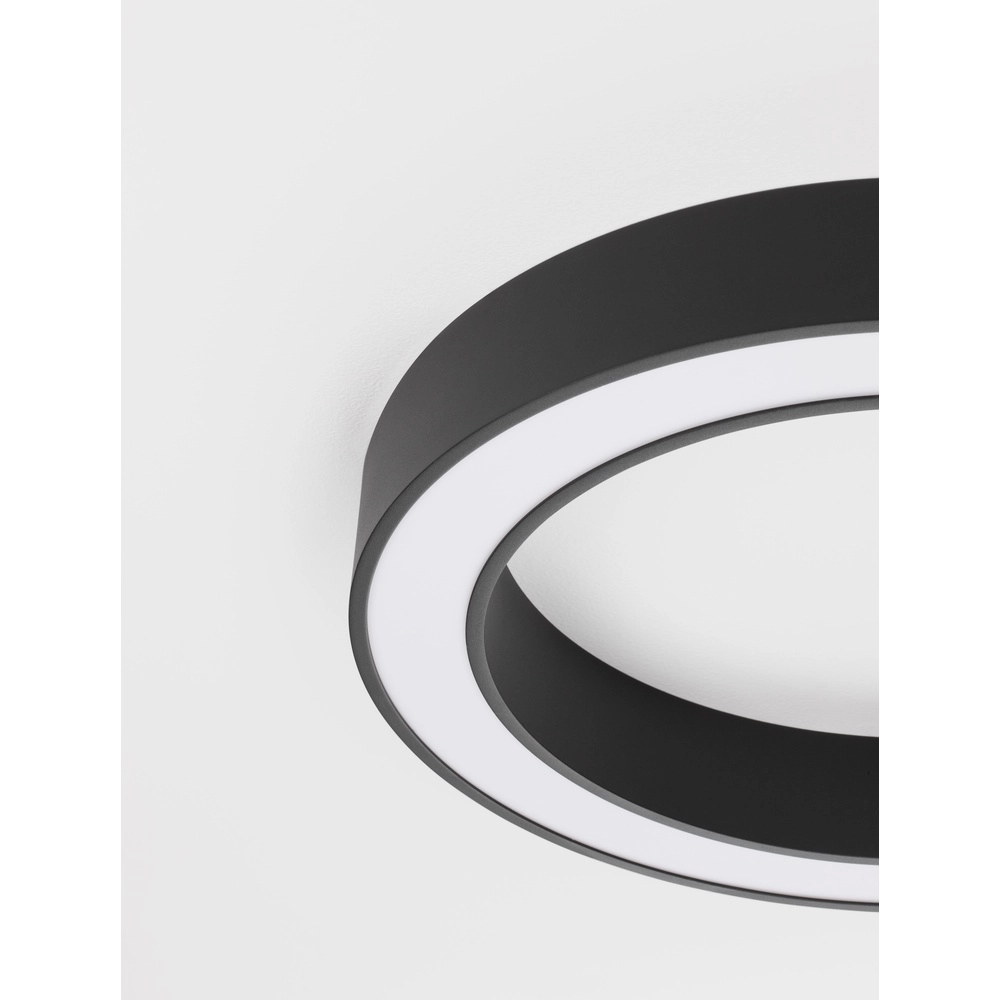 Deckenlampe Morbido schwarz Ø 60cm Lyora 5212017438584